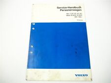 Volvo 850 Motor B5204 B5254 FS Reparaturanleitung Werkstatthandbuch 1992