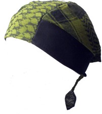 BABY PALI BANDANA Oliv-schwarz