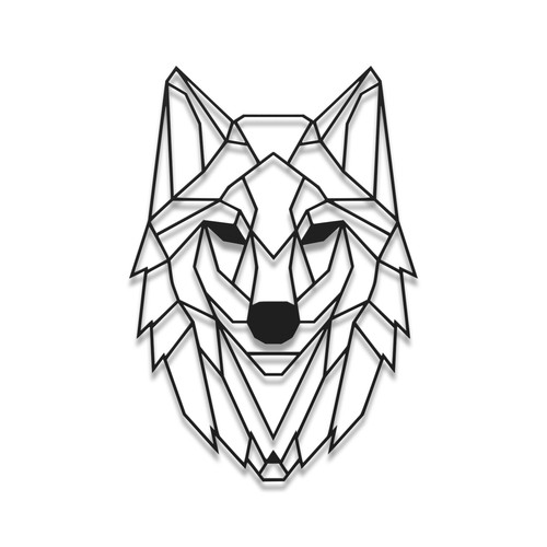 Wanddekoration wolf - wolf, |