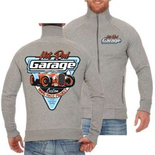 Sweatjacke Hot rod Garage Handmade Custom Rockn roll us car america rockabilly