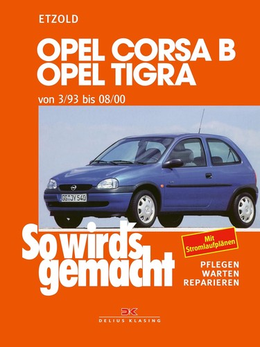 Opel corsa tigra - b/tigra, 3/93
