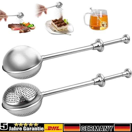 Edelstahl teesieb set stück - 2,