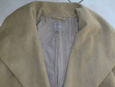 MANTEL Winter WOLLE ♥ ÜBERGANGS WOLL MANTEL ♥ 36 ♥ braun- halblang ♥ ORSAY