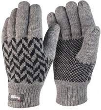 Pattern Thinsulate Glove /