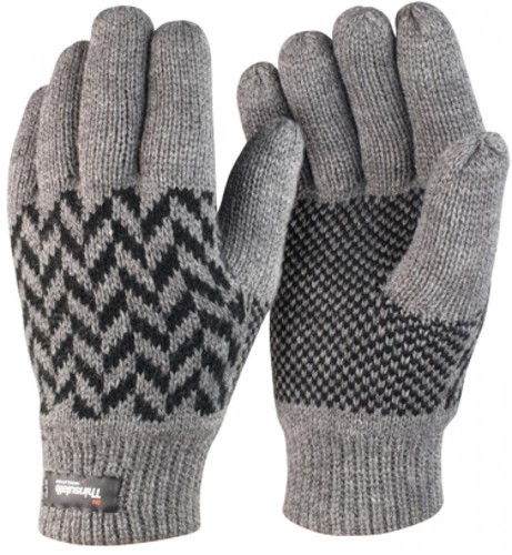 Pattern thinsulate glove - pattern,