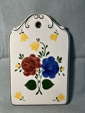 Frühstücksbrett Porzellan Villeroy & Boch Bauernblume, neuwertig