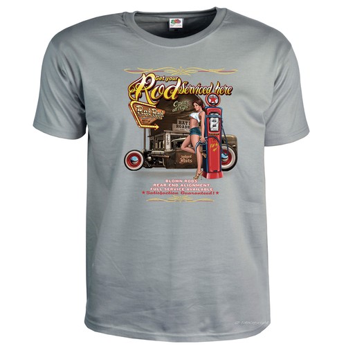 Hot rod shirt - t-shirt, vintage
