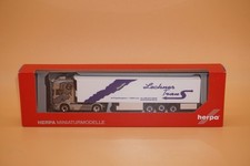 Herpa Spur H0 312431 Scania R `13 TL Kühlkoffer-Sattelzug Lechner Trans