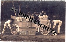 Foto AK Militär Neuhammer Queis 1913 Ausfahrt Reservisten Automobil