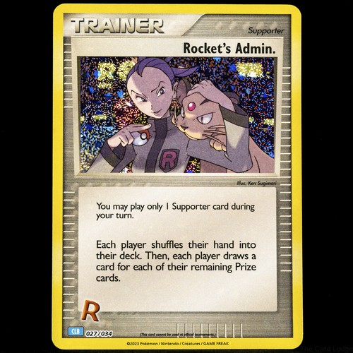 Rocket admin 027 034 holo - rocket's,