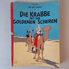 Hergé. Tim und Struppi. Die Krabbe mit den goldenen Scheren. 1. Auflage 1967