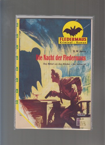 Thriller fledermaus nummer - fledermaus,
