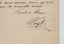 Carl Vogt , Naturforscher Und Arzt - Brief Autogramm Handsigniert - 1871