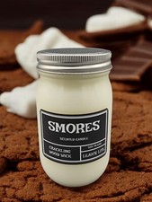 Wood Wick * SMORES * scented *