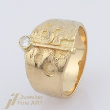 Ring - Solitär-Ring - mit 1