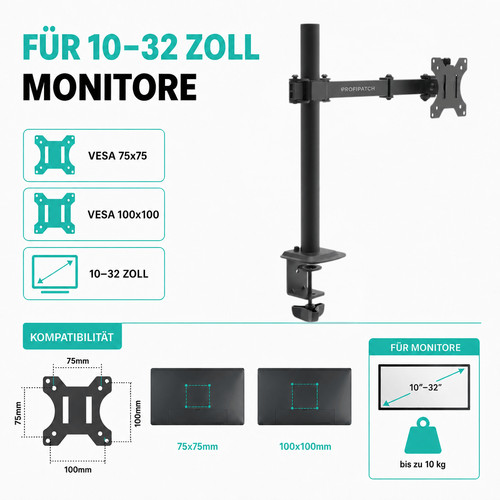Profipatch monitor halterung - monitor,