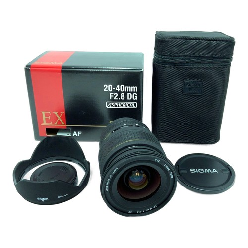 Sigma zoom 40mm 2 8 - dg, 20-40mm