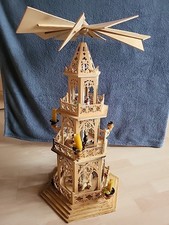 Weihnachtspyramide 3-stöckig 70cm Holz