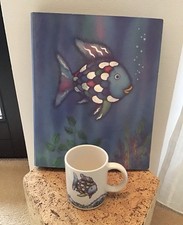 Regenbogenfisch - Ordner und Tasse