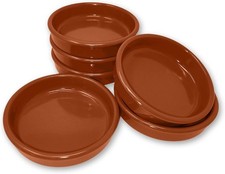 4x Tapas Schalen Braun
