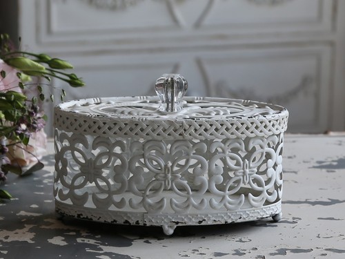 Chic antique dose oval mit - chic,