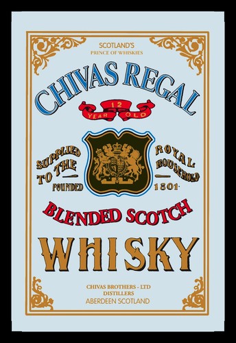 Barspiegel chivas regal - chivas,