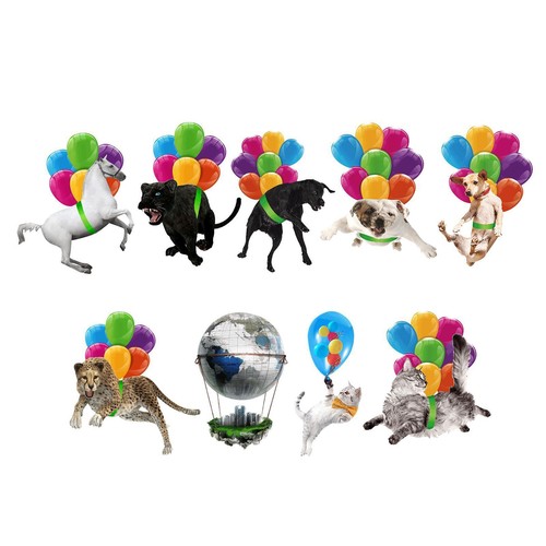 Auto anhänger kreative - anhänger, ballon