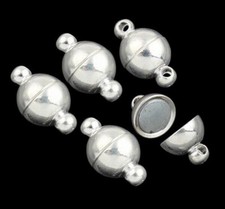 4stk Edelstahl Magnet Ketten