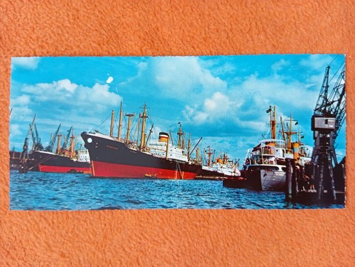 Frachtschiff münchen im - ak,