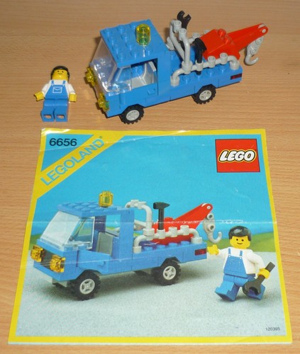 Lego city 6656 - city, abschleppwagen