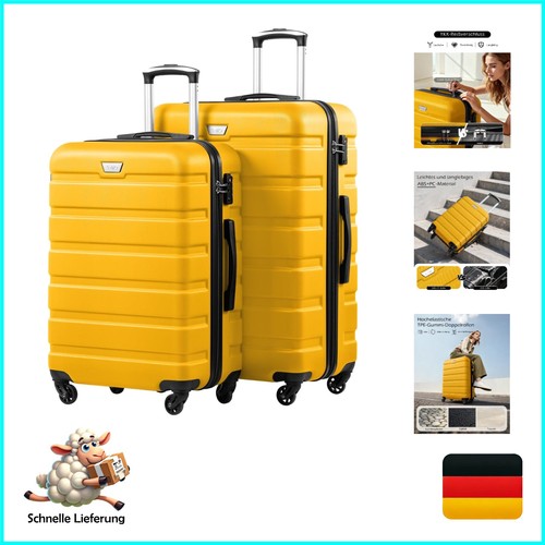 Coolife hartschalen koffer set - coolife, hartschalen-koffer