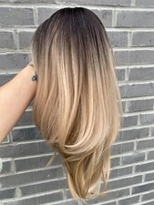 Perücke Kunsthaar Mit Pony