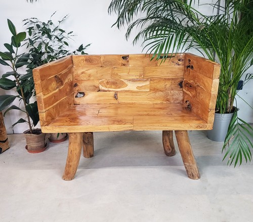 Bank sofa aus teakholz - aus,