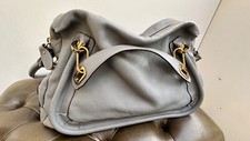 Graue Chloé Handtasche Paraty groß 