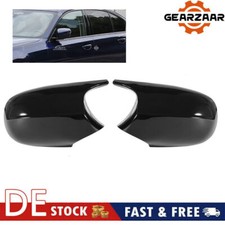M3-Stil Glanz Schwarz Spiegelkappen Außenspiegel Für BMW E90 E91 LCI 2009-2013