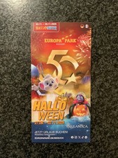 Prospekt Halloween Europa-Park Rust 2025