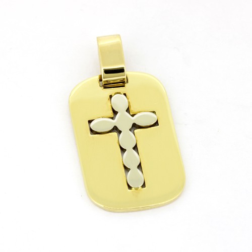 Gold kreuz anhänger 750 - anhänger, 18
