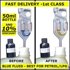 Verbrennung Leck Tester Set 50ml BENZIN Kopfdichtung Block Schnüffeln Test Flüssigkeit