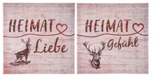 Bild,Leinwand HEIMAT Liebe +