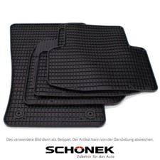 SCHÖNEK Gummimatten Fußmatten für MERCEDES B-KLASSE W246 GLA X156 H247 4-teilig