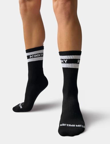 Barcode berlin half socks - barcode,