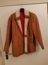 Wildlederjacke mit Lammfell