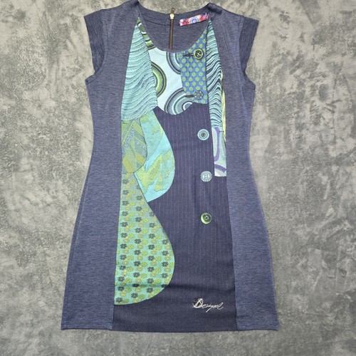 Desigual kleid größe blau - größe,