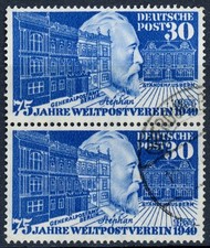 Bund Nr. 116 (2) gestempelt