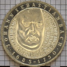10 Deutsche Mark |Johann Sebastian Bach - 1685 ... 1750 | 2000