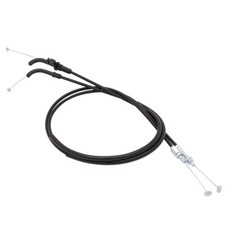 Black throttle cable wires - black,