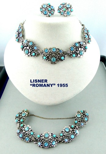 Lisner full parure schmuck - lisner, ,