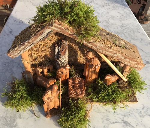 Krippenfiguren holz geschnitzt - holz,