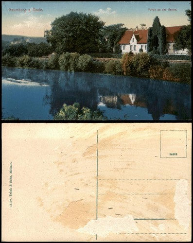 Ansichtskarte naumburg - ansichtskarte,