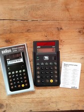 Vintage BRAUN  Taschenrechner